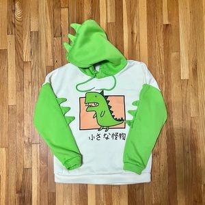 Womens teens hoody sweatshirt. Animal anime cosplay. Size Medium.